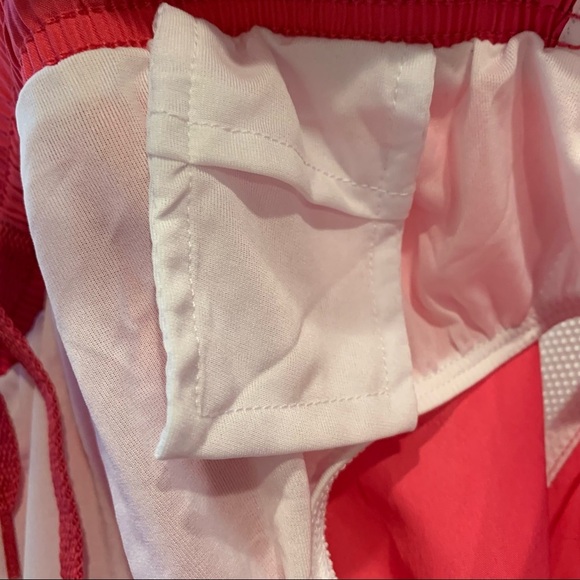 2/$35 Pennant Pink Running Shorts with white Mesh - Picture 4 of 8